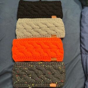 NEW 4 Pieces Women's Cold Weather Headbands